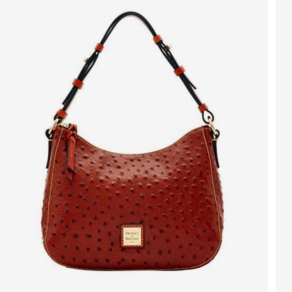 Dooney & Bourke |Ostrich Small Kiley Hobo|NEW